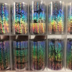 CLEAR - Transfer Foil Nail Art - S12